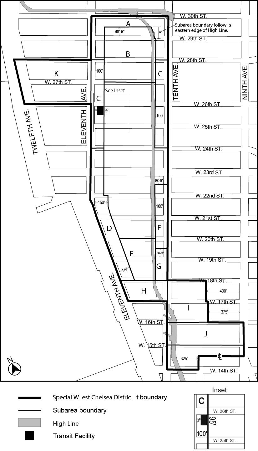 Zoning Resolutions Chapter 8: Special West Chelsea District Appendix A.0